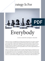 Strategy Is For Everybody - Marketing PDF