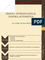 Sesion 1. Introduccion Al Control Automatico