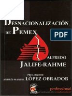 desnacionalización de pemex
