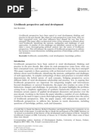 Download Ian Scoones - Livelihood Perspectives in Rural Development - Journal of Peasant Studies 2009 by Santiago Conti SN196722725 doc pdf