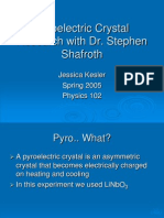 Pyroelectric Crystal Research (WWW - Unc.edu - Jlkesler)