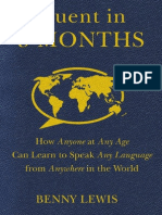 Fluent in 3 Months by Benny Lewis