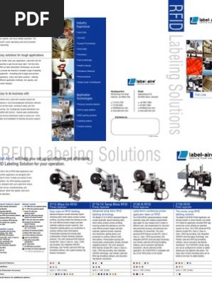 Label-Aire RFID Labeling Solutions Brochure