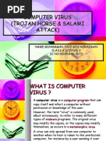 Download Computer  VirusTrojan Horse  Salami Attack by Muhammad Faiz SN19676777 doc pdf
