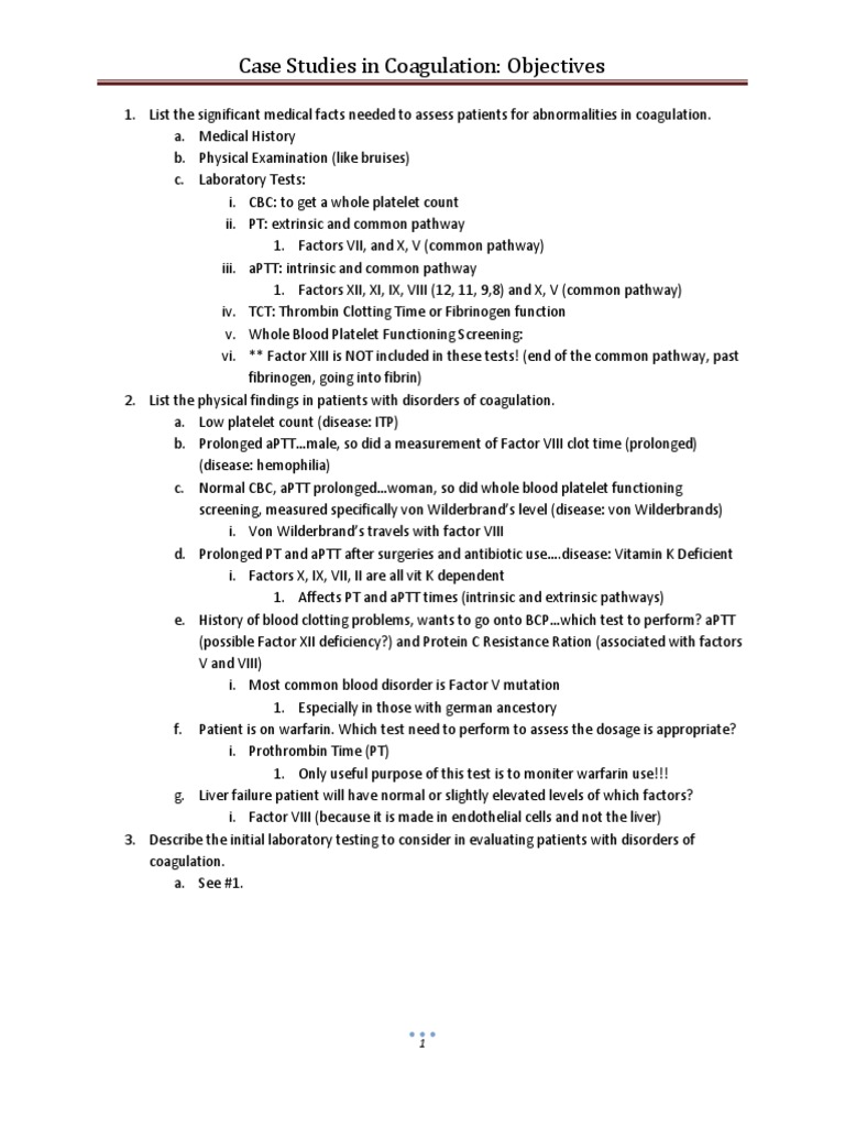 Nursing case study objectives sample picture
