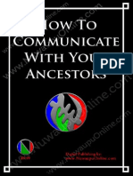 How To Communicate With Your Ancestors (NOL)