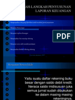 Langkah-Langkah Penyusunan Laporan Keuangan: Asyriah - Akuntansi - 2007