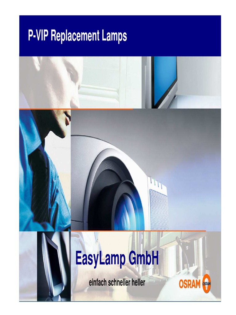 Easylamp Osram Vip Projector Lamp | PDF | Ultraviolet | Electromagnetic ...