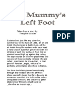 Mummy S Left Foot