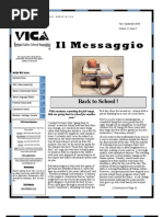 Download VICA Il Messaggio Fall 2009 Issue 082409 by David Usher SN19683363 doc pdf