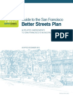 Better Streets Plan: Guide To The San Francisco