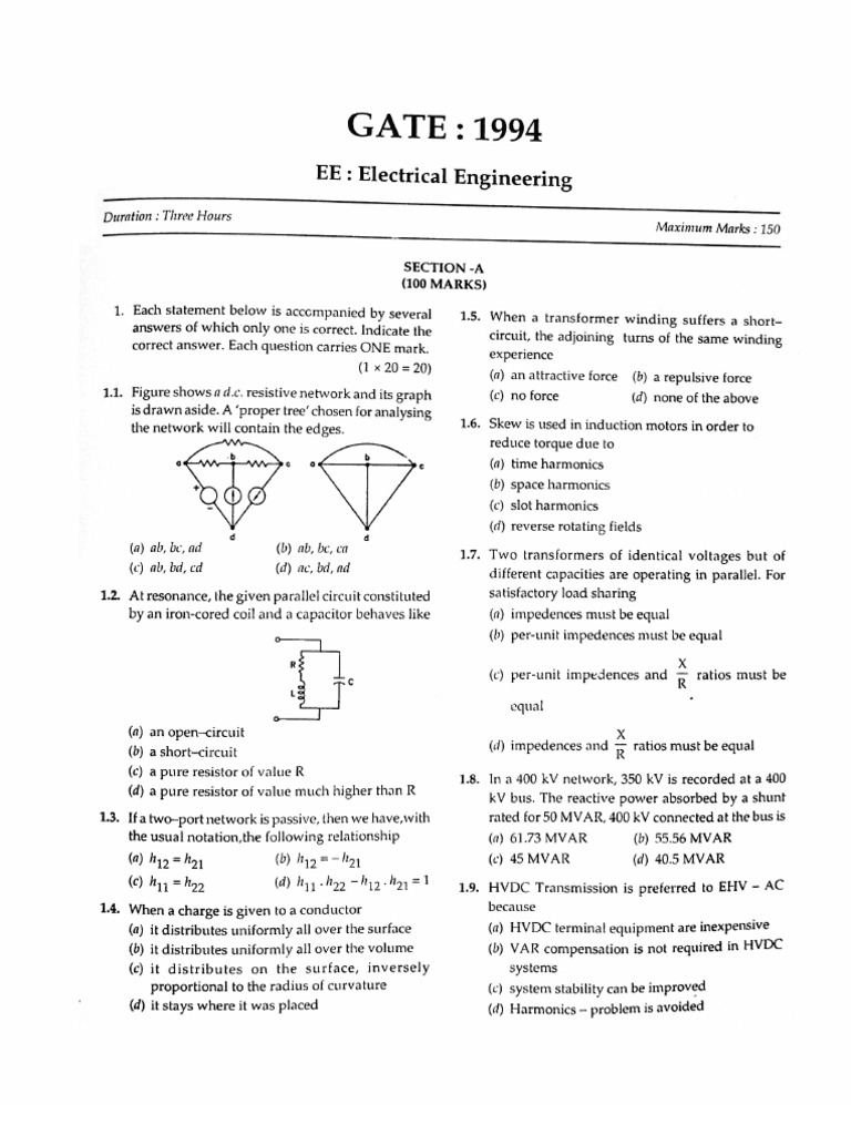 Gate Ee 1994 | PDF