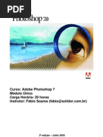 Apostila Photoshop 7