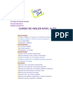 Curso de Ingles Avanzado