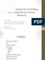 Gas Safety System for Oil Drilling Sites using Wireless Sensor Network