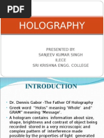 Download Holographic Memory by s231189 SN19688727 doc pdf