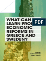 What Can We Learn From Economic Reforms in Greece and Sweden?
