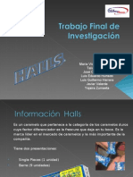 Investigacion de Mercados para HALLS (Presentación)