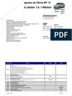 Polo Sedan Diagrama Oferta MY12