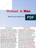 Woman and Man