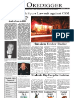 The Oredigger Issue 05 - November 2, 2005