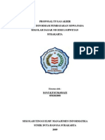 Download Proposal Sistem Informasi Pembayaran Siswa pada SDN Lojiwetan Surakarta by wakt SN19696842 doc pdf