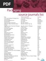 Download Packaging Source Journals List by John Henry Wells SN19697464 doc pdf