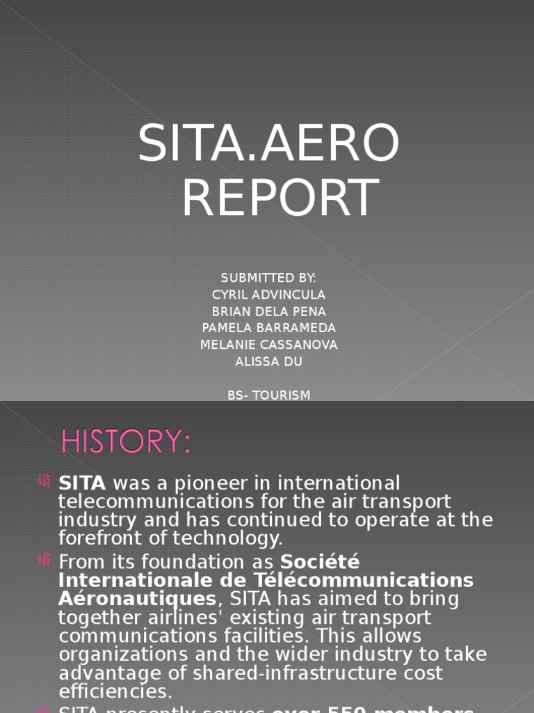 Sita Aero | PDF | Airlines | Airport
