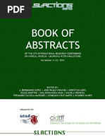 Book of Abstracts Slactions 2013