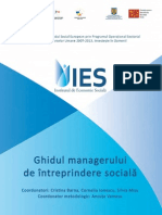 Ghidul Managerului de Intreprindere Sociala