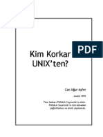 Kim Korkar Kim Korkar Kim Korkar Kim Korkar UNIX'ten? UNIX'ten? UNIX'ten? UNIX'ten?