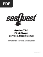Download Apeks T20 1st Stage Service Manual by txabita SN19703164 doc pdf