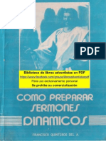 QUINTEROS, Francisco. Como preparar sermones dinámicos.