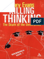 Killing Thinking (Evans)[2004]