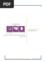 Download The Essence of Information Technology as a Survival Tool by Theodore Cacciola SN197054128 doc pdf