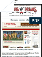 Cowboys and Indians Magazine Newsletter No. 3