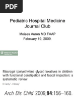 Download Pediatric Hospital Medicine Journal Club - Macrogol for treatment of constipation by medpedshospitalist SN19714597 doc pdf
