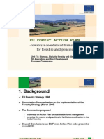 Eu Forest Action Plan - : Towards A Coordinated Framework For Forest Related Policies