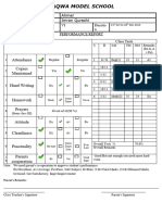 Attendance Copies Maintained: Name Ahmer Father's Name Imran Qureshi Class (I To VI) VI Duration