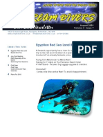 Dive Club Newsletter: Egyptian Red Sea Land Based Dive Trip