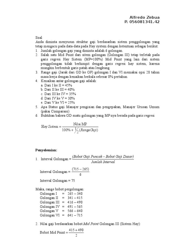 Surat Keputusan Pergerakan Gaji