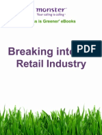 Breaking Into The Retail Industry