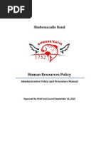 Sipekne'katik Human Resources Policy