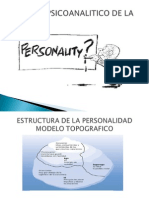 Teoria de La Personal Id Ad Enfoque Psicoanalitico 1