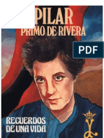 Recuerdos de una vida (Pilar Primo de Rivera)