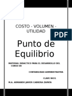 Punto de Equilibrio Final