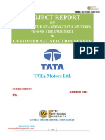 Project On TATA Motors