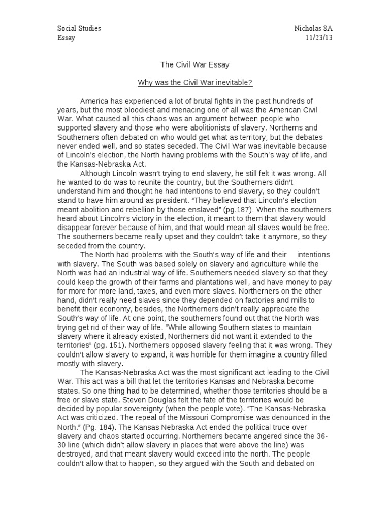 Slavery 2 essay picture