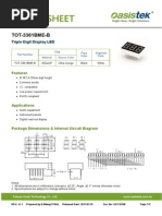 5161BS 7-Segment Display Datasheet | PDF | Celsius | Electronic Engineering