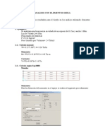 Analisis Con Elementos Shell